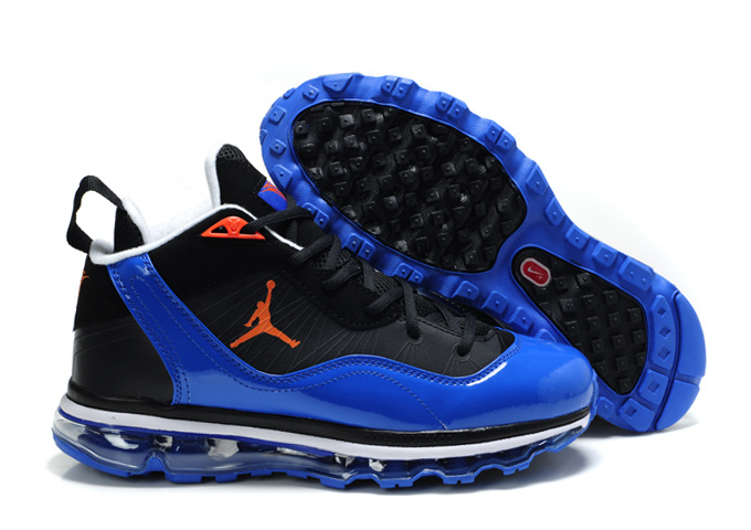 Air Jordan Melo M8+Max 09 Black Blue Shoes