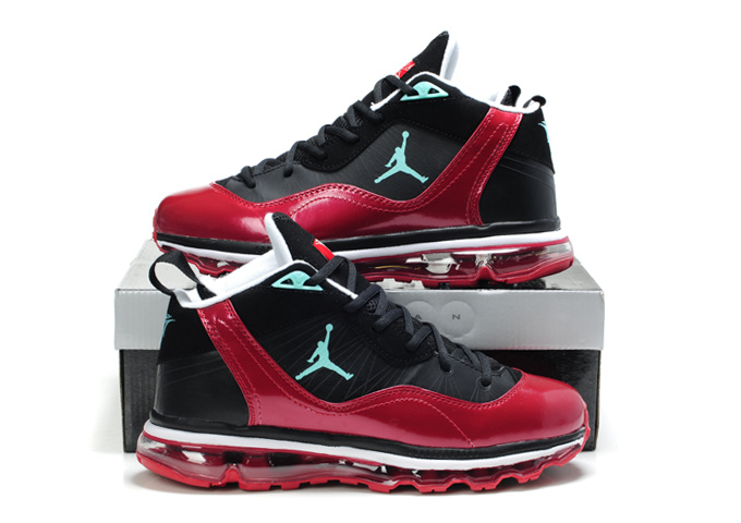 Air Jordan Melo M8+Max 09 Black Red Shoes