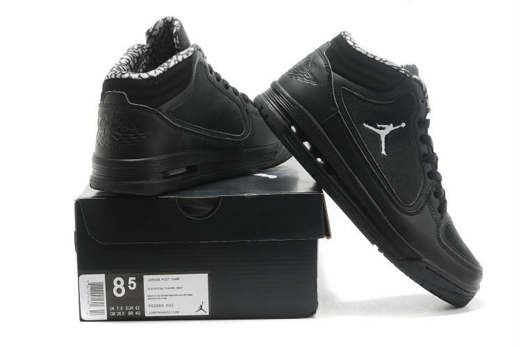 2013 Jordan Post Game All Black Shoes - Click Image to Close