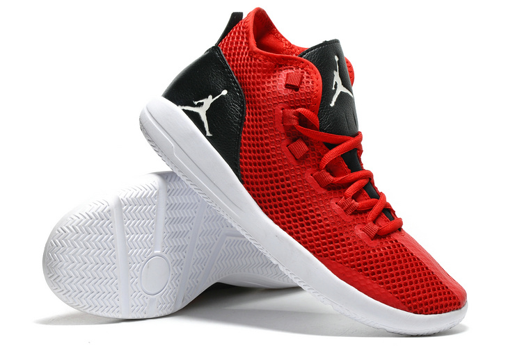 Jordan Reveal Red Black White Shoes - Click Image to Close