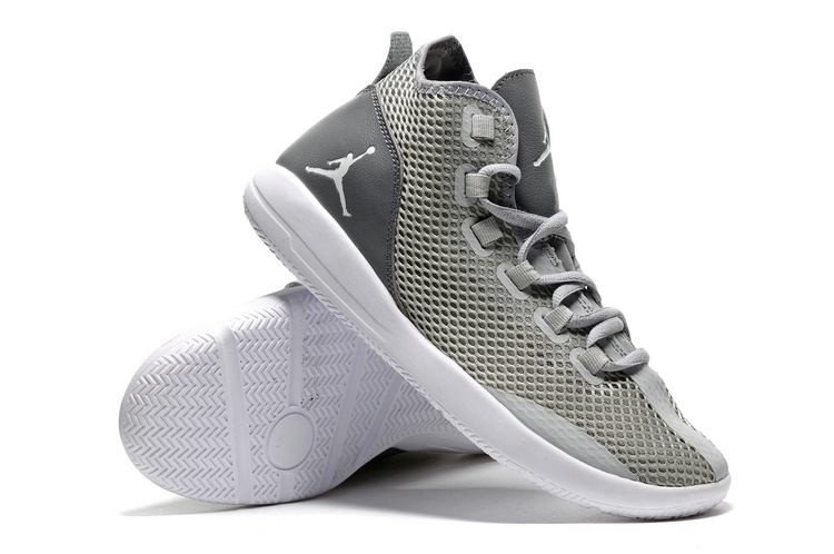 Jordan Reveal Silver Grey Shoes - Click Image to Close