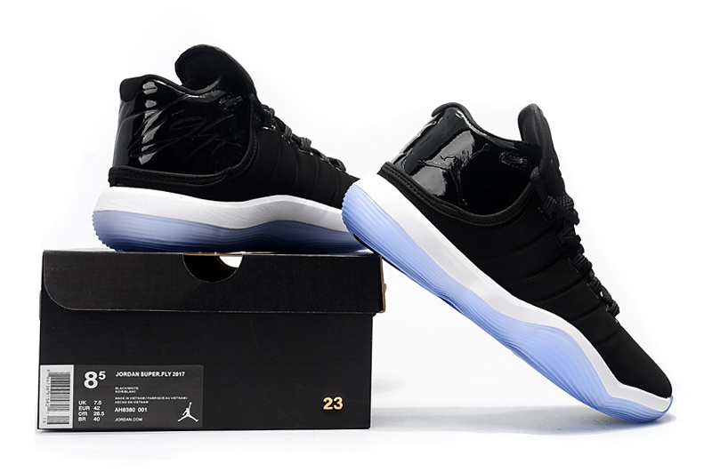 Jordan Super.Fly 6 Black White Blue Shoes