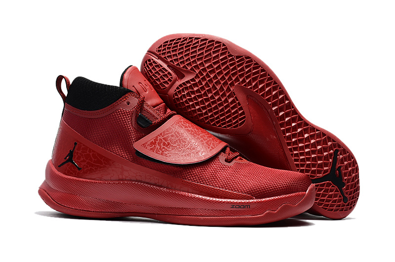 Jordan SuperFly V Red Black Shoes