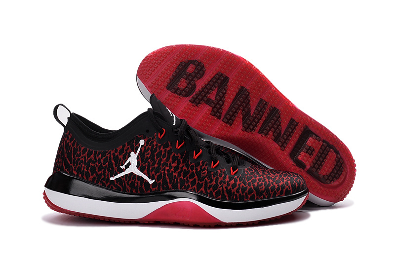 Jordan Trainer 1 Low Red Black White Shoes - Click Image to Close
