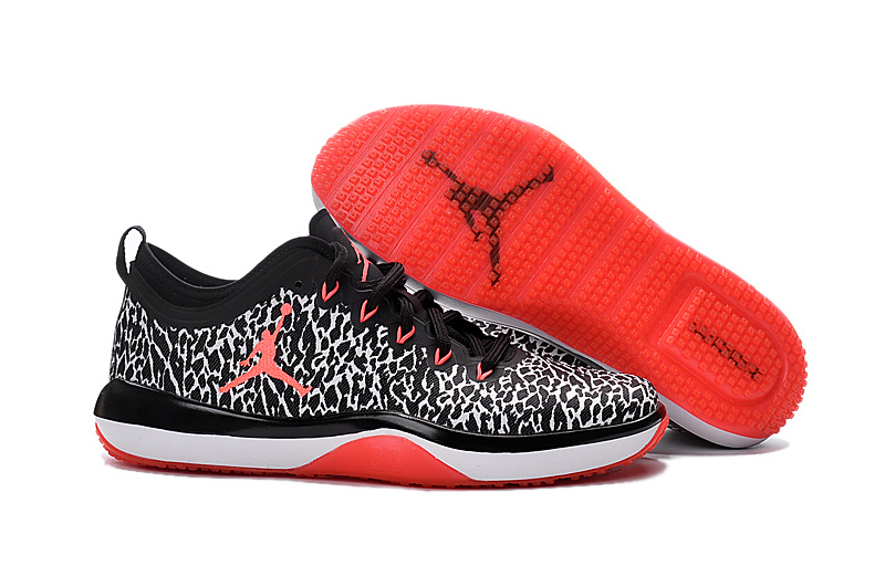 Jordan Trainer 1 Low White Black Red Shoes - Click Image to Close