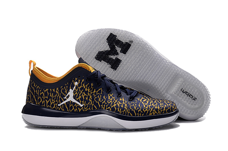 Jordan Trainer 1 Low Yellow Blue Black Shoes