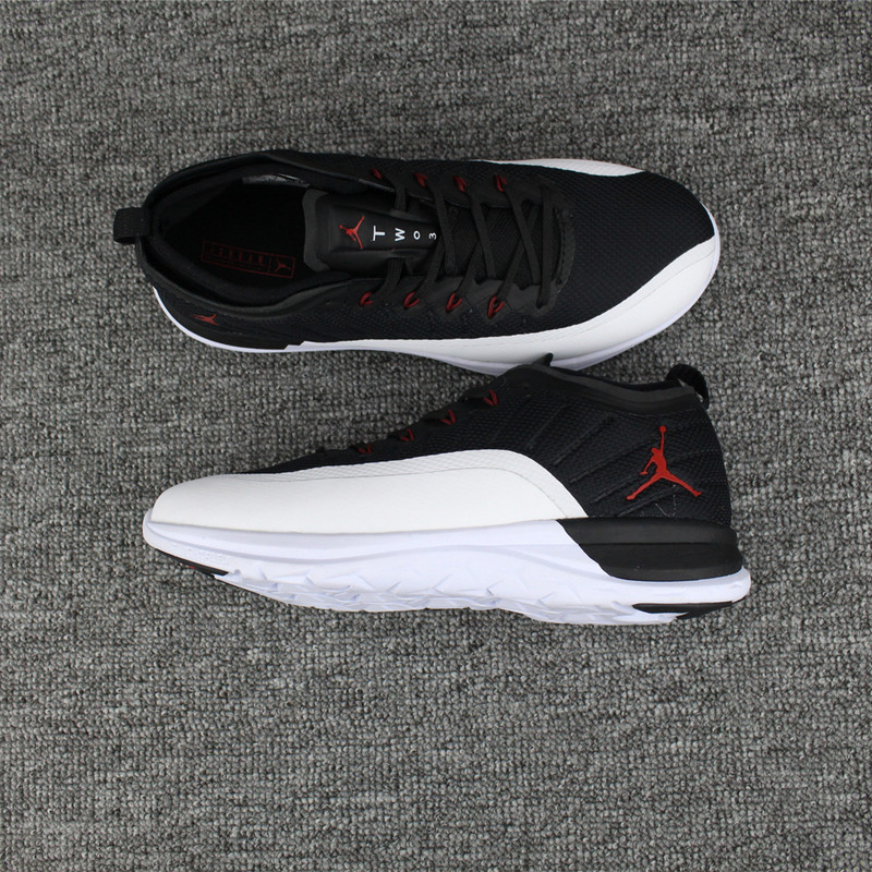 Jordan Trainer Prime White Black Red Shoes - Click Image to Close