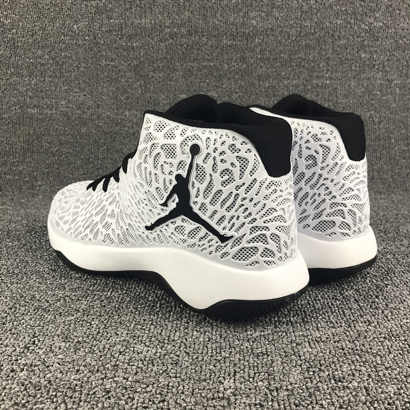 Jordan Ultra Fly White Black Shoes - Click Image to Close