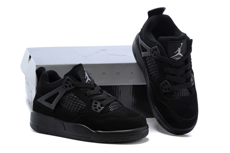 jordan shoes for kids black