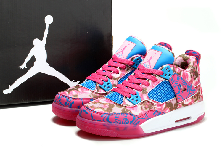 Limited Air Jordan 4 Pinkp Rose For Women