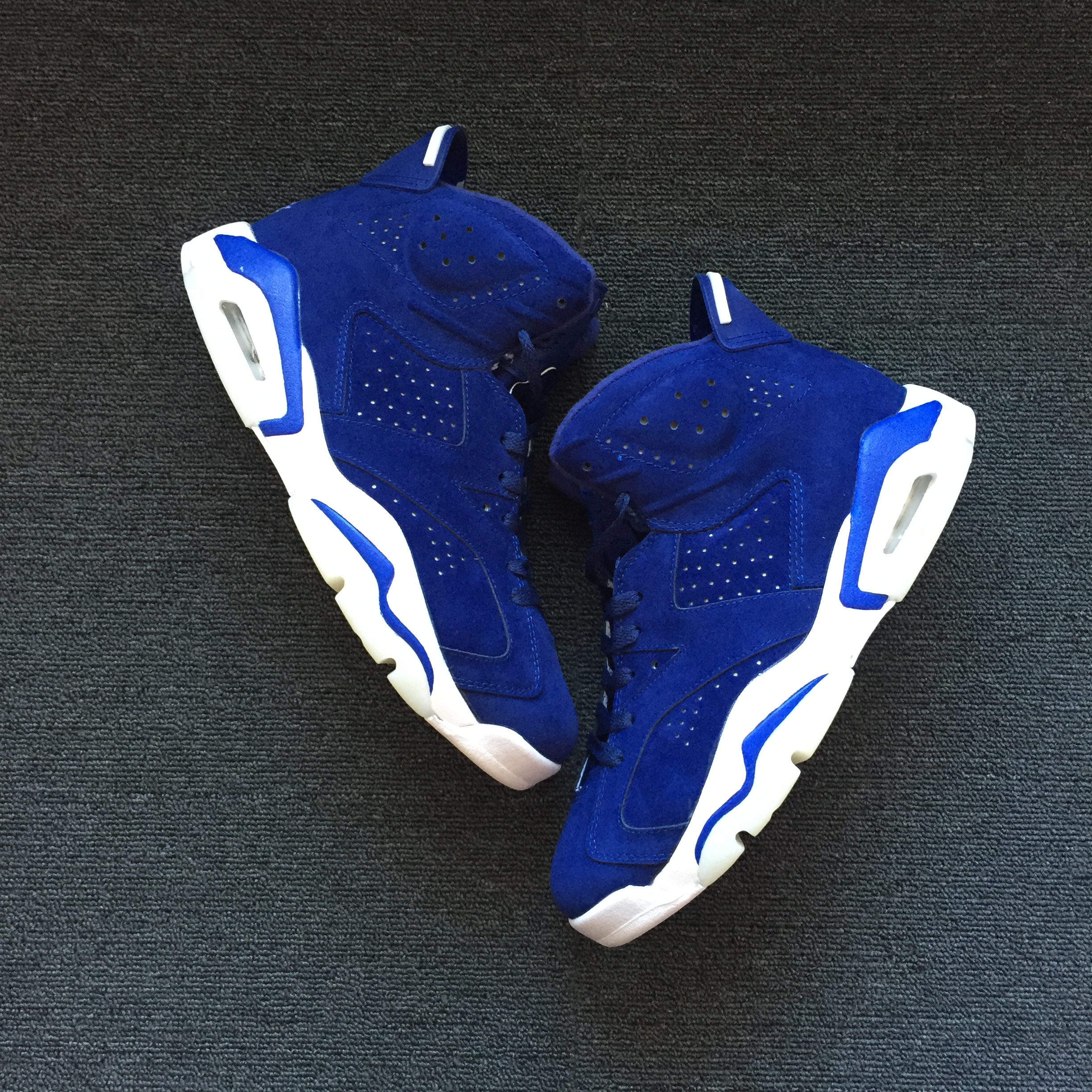 jordans retro 6 blue