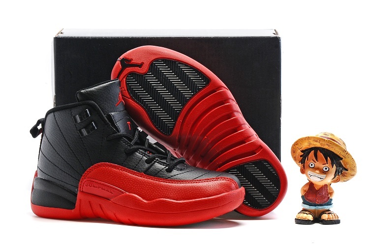 jordan 12 red kids