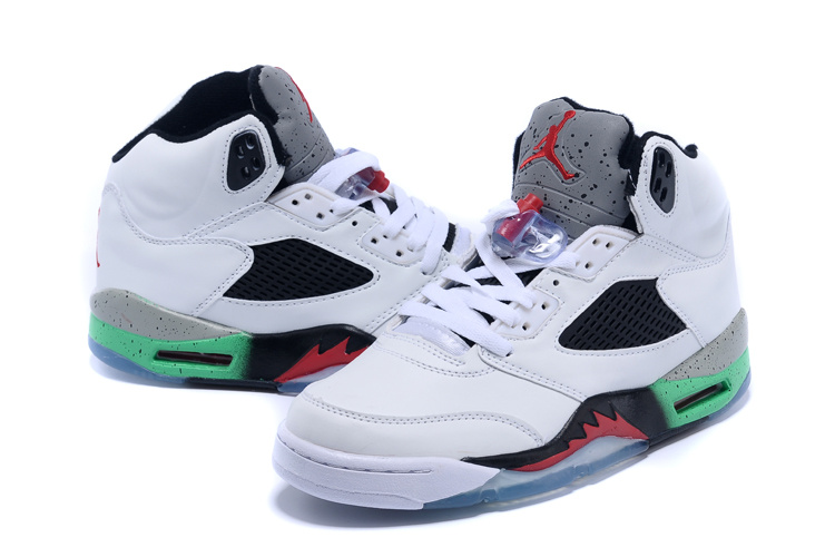 black green and red jordans