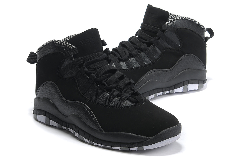 jordan 10 retro black and white