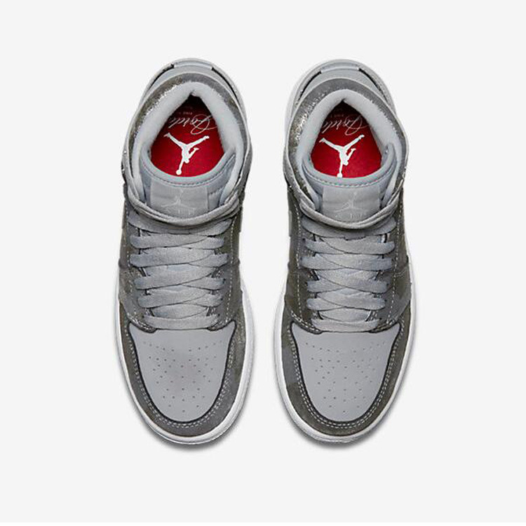 New Air Jordan 1 All Star Grey Silver Shoes