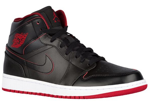 New Air Jordan 1 Black Red Wite Retro Shoes