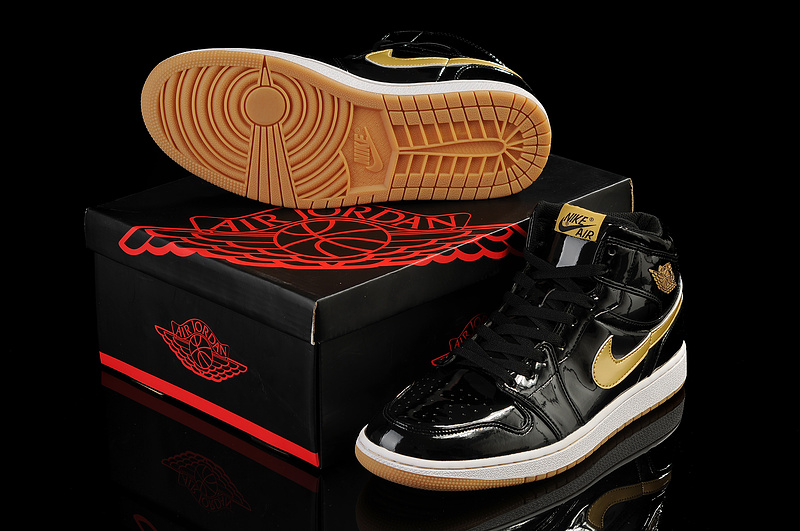 New Arrival Jordan 1 Dark Black White Shoes - Click Image to Close