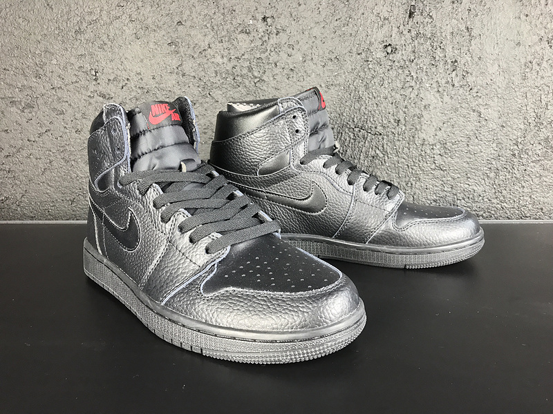 New Air Jordan 1 High All Black 2017 Shoes - Click Image to Close