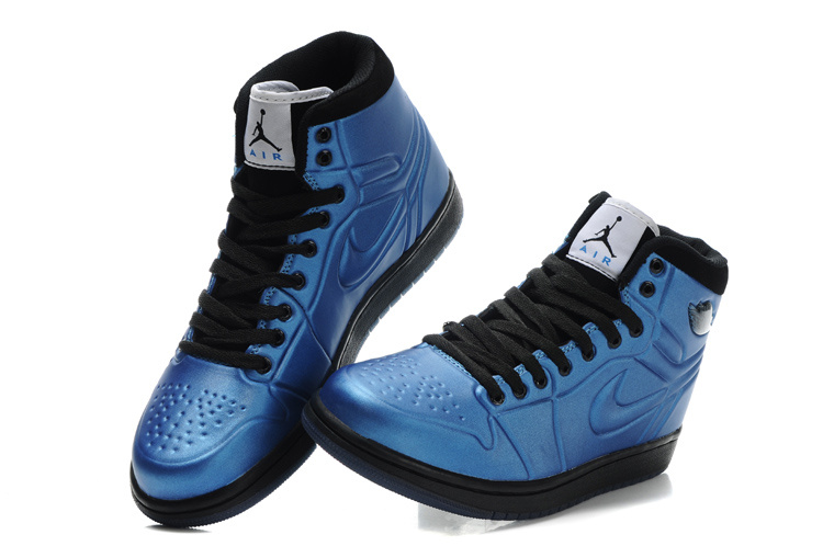 Air Jordan Retro 1 High Heel Blue Black