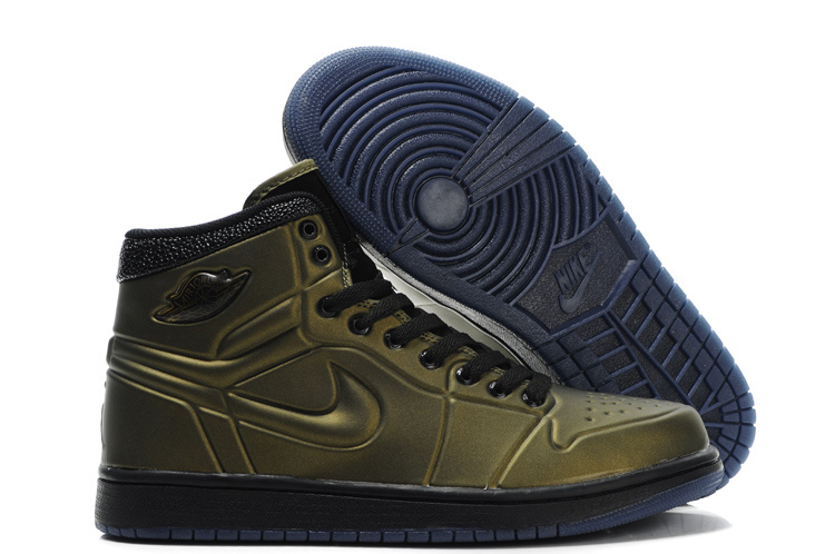 Air Jordan Retro 1 High Heel Brown Black - Click Image to Close