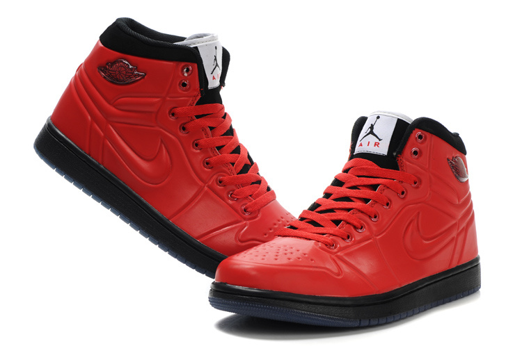 Air Jordan Retro 1 High Heel Red Black