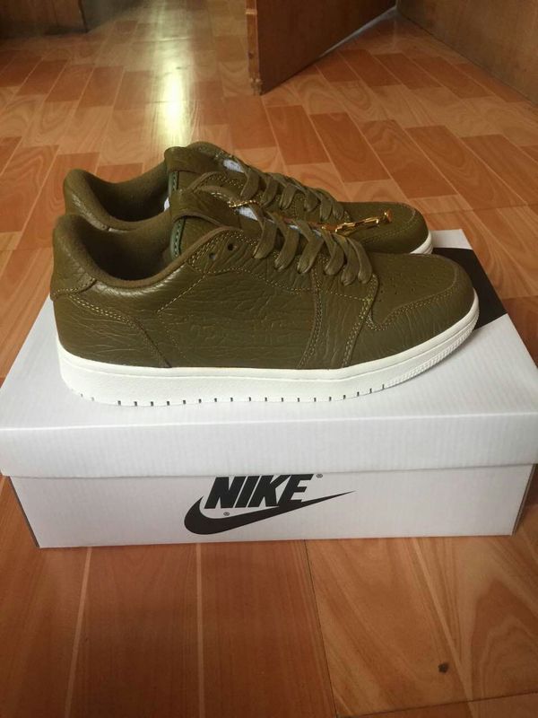 New Air Jordan 1 Low Army Shoes