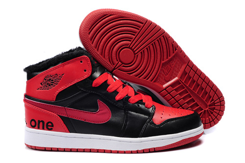 Air Jordan Retro 1 Red Black White