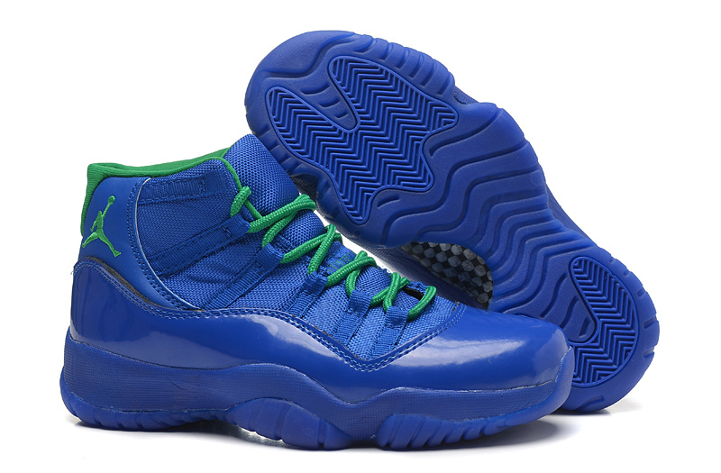 New Air Jordan 11 All Blue For Women