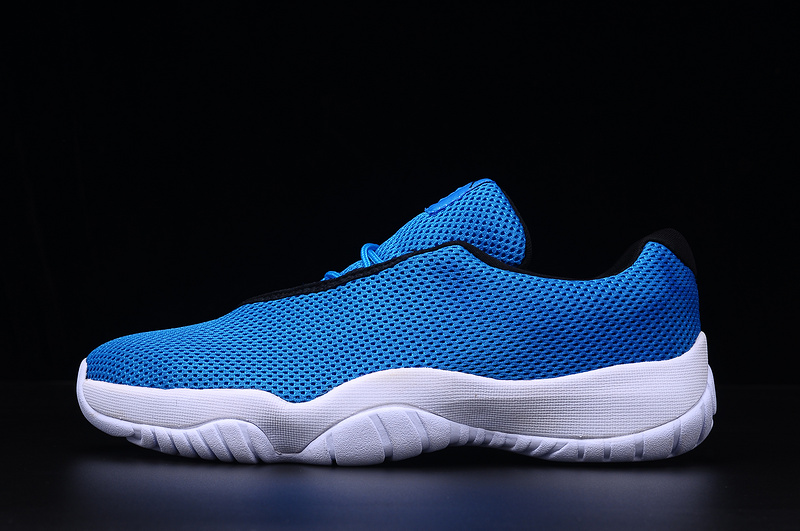 New Air Jordan 11 Future Blue White Shoes - Click Image to Close