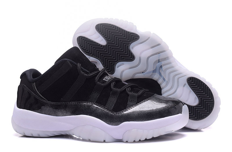 New Air Jordan 11 Low 72 10 Black White Shoes