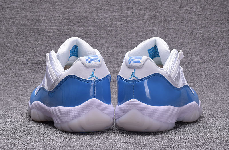 New Air Jordan 11 Low Royal Blue White Shoes - Click Image to Close