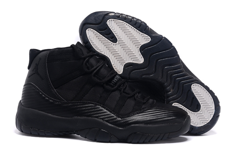 New Air Jordan 11 Retro All Black Footwear