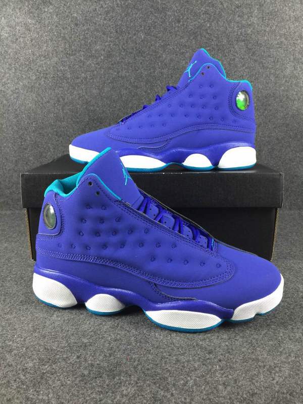 New Air Jordan 13 CP3 Purple Blue Shoes