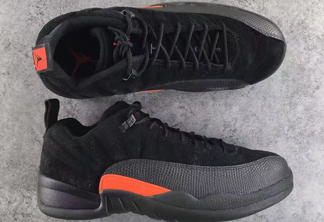 New Air Jordan 12 Low Max Orange Shoes - Click Image to Close