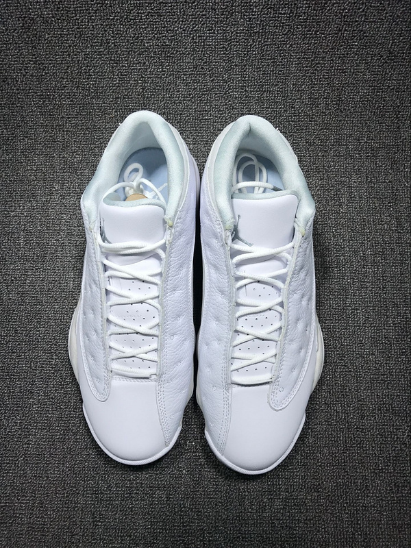 New Air Jordan 13 Low White Cat Shoes