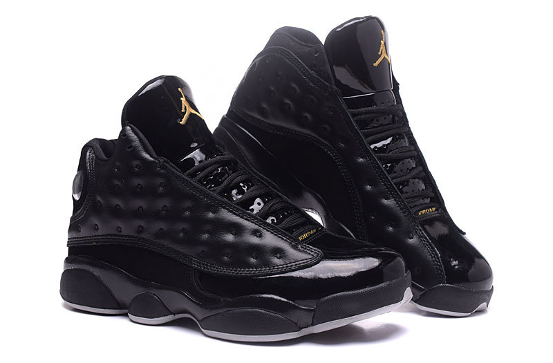 New Air Jordan 13 Retro Leonard All Black Shoes