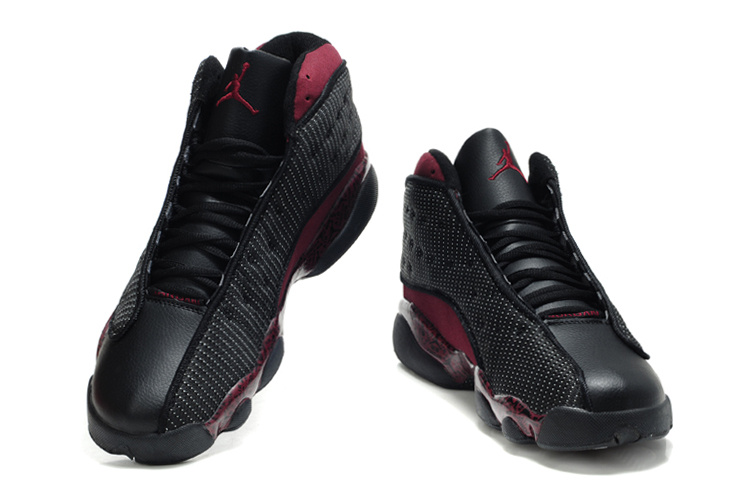 Latest Air Jordan 13 White Wine Red Shoes - Click Image to Close