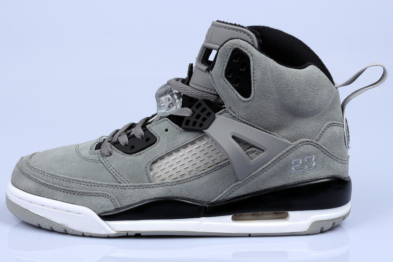 New Air Jordan 3.5 Suede Grey Black White Shoes - Click Image to Close