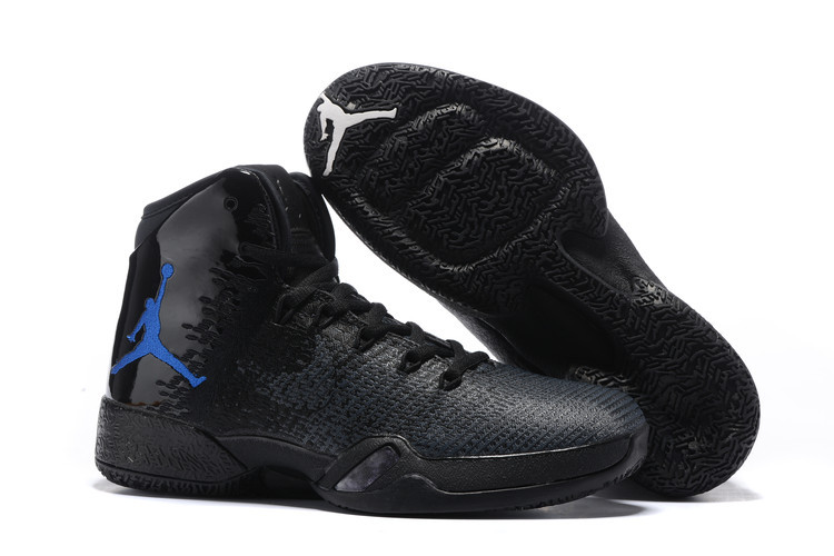 New Air Jordan 30.5 Black Blue Shoes - Click Image to Close