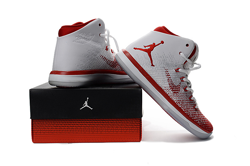New Air Jordan 31 Chinese Red White Shoes - Click Image to Close