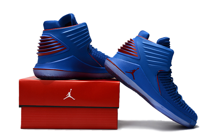 New Air Jordan 32 Blue Red Shoes