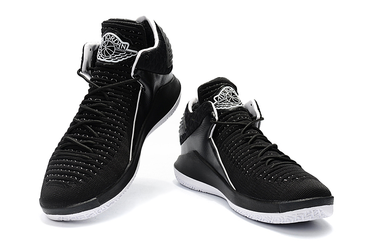 New Air Jordan 32 Low Black White Shoes