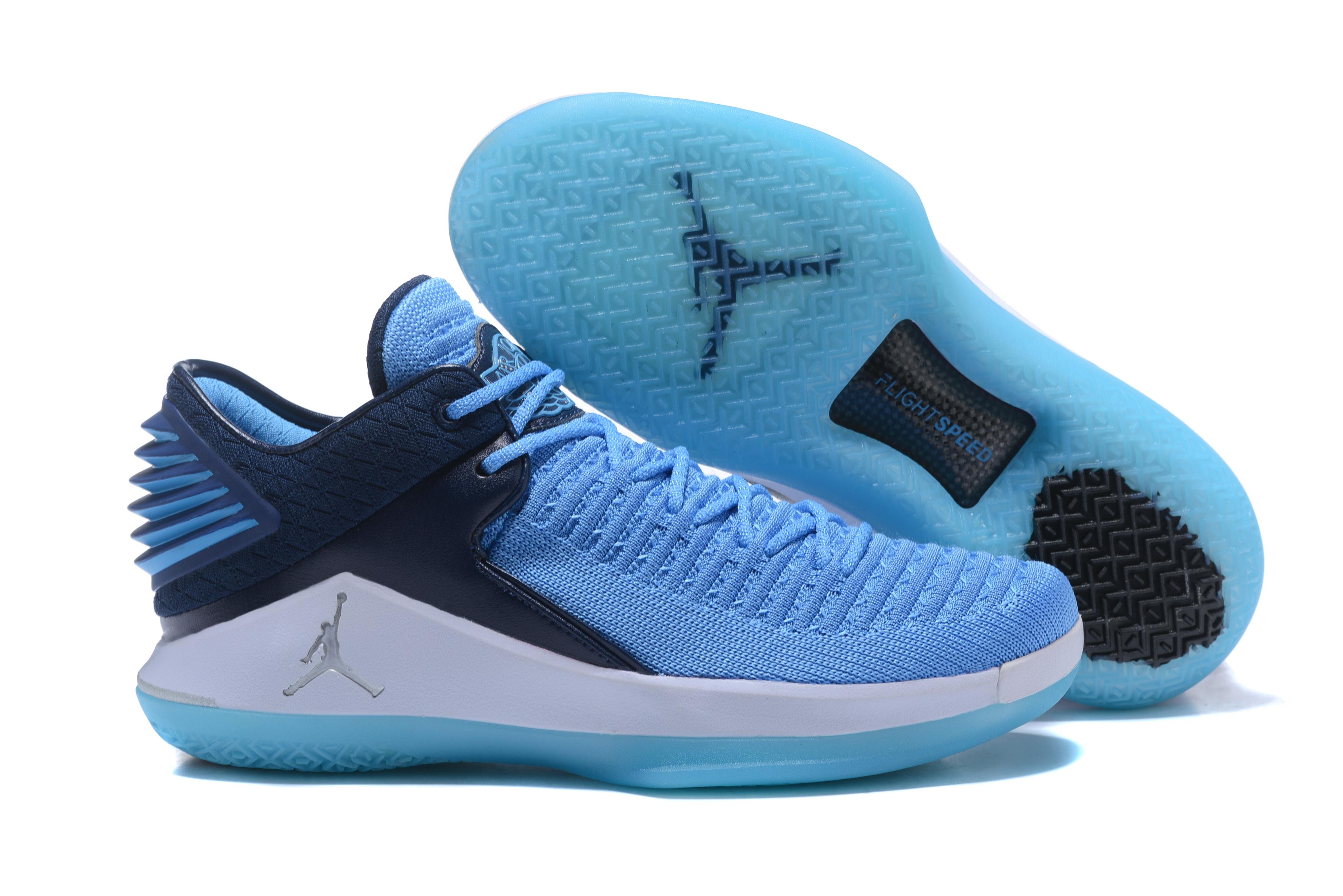 New Air Jordan 32 Low Blue Black White