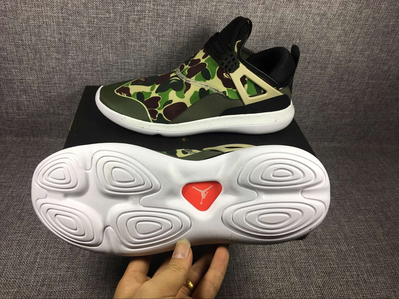 New Air Jordan 4 Camouflage Green Running Shoes - Click Image to Close