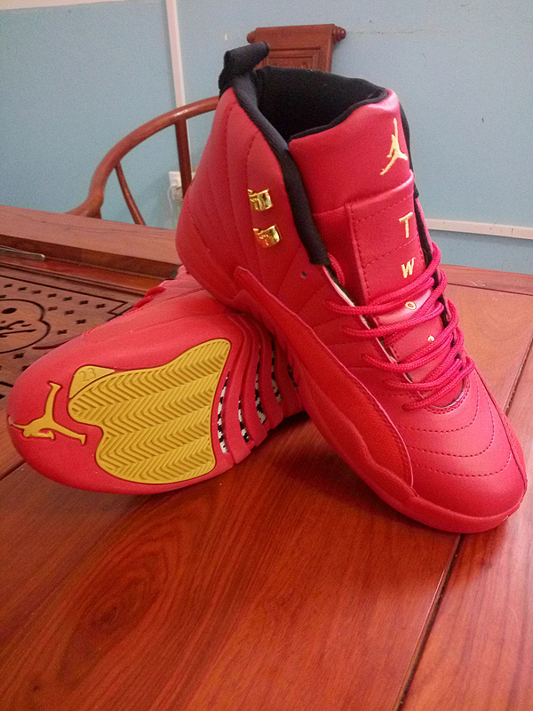 jordan red and gold