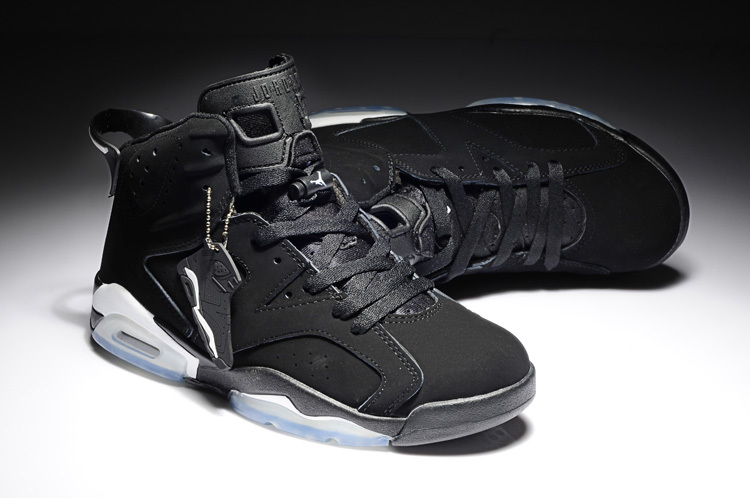 jordan 6 black and silver