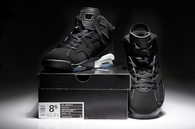 Air Jordan 6 OG Black-White - Click Image to Close