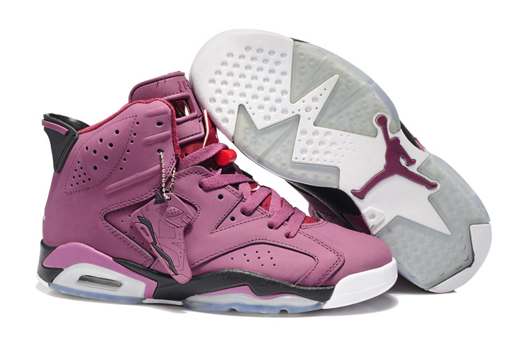 New Air Jordan 6 Retro Pink White Shoes