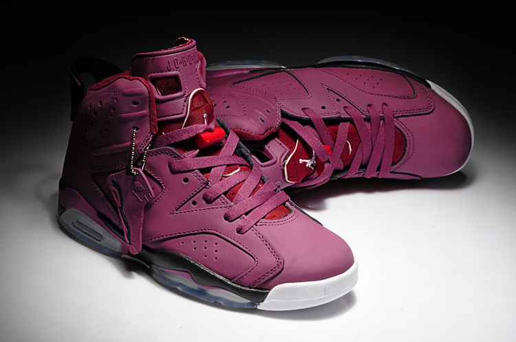 New Air Jordan 6 Retro Pink White Shoes - Click Image to Close