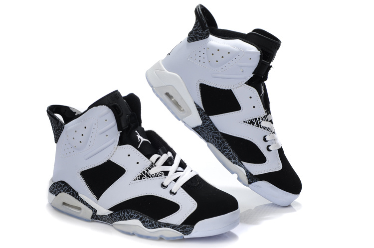 Latest Air Jordan 6 White Black Cement - Click Image to Close